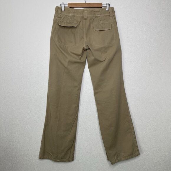 James Perse Pants Sz 27 Straight Tan 33" Cotton Utility Khaki Casual Minimalist - Picture 13 of 13